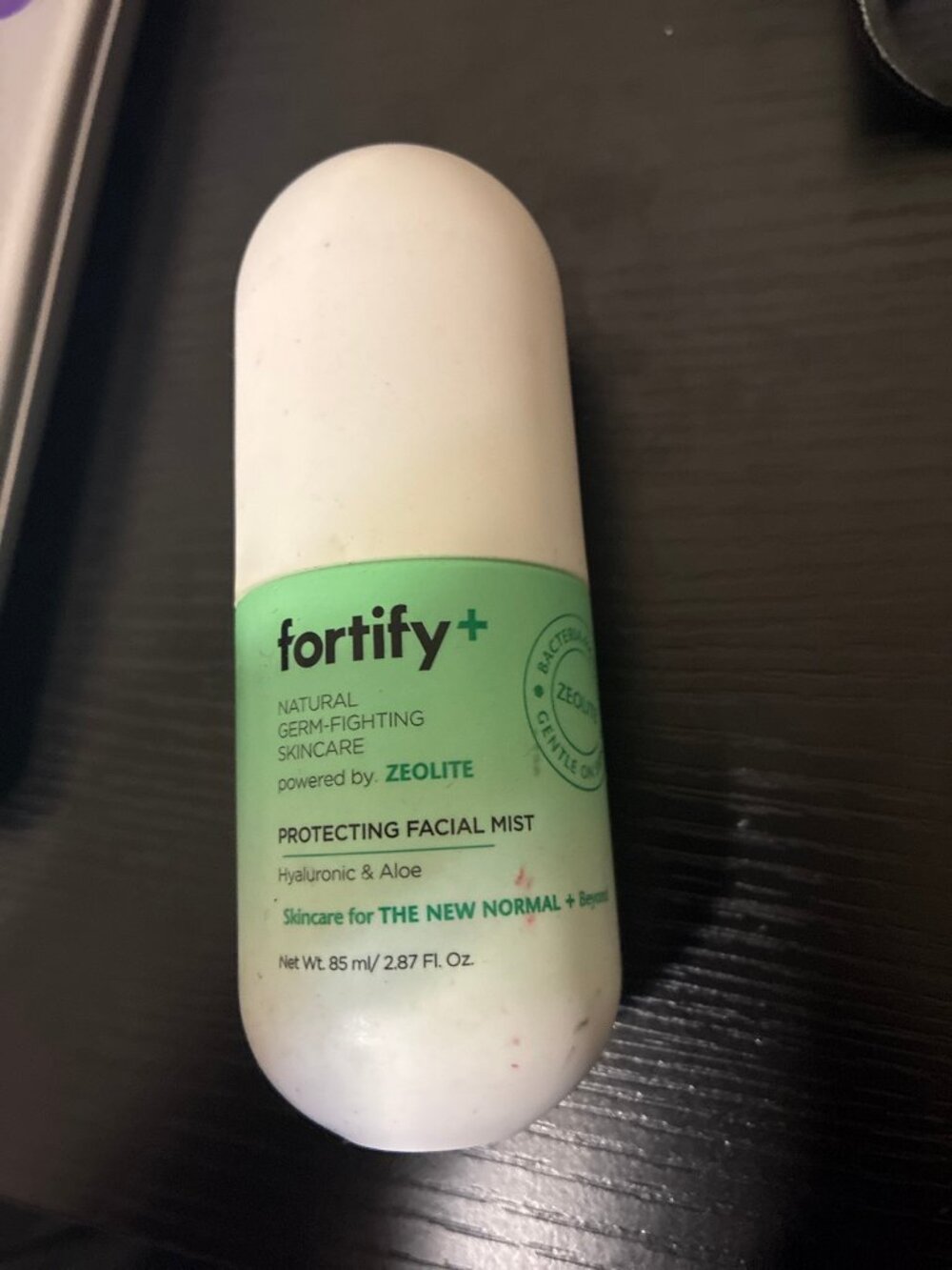 Fortify+ Natural Germ-Fighting Facial Mist 2.87 fl oz - New